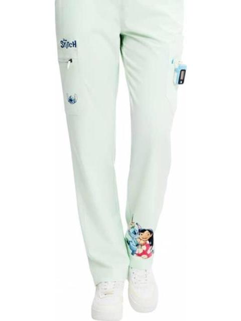 PANTALON PIJAMA QUIRURGICA DAMA AZUL MENTA DISNEY - Imagen 5