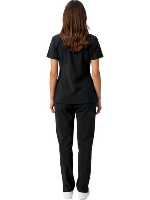 PANTALON PIJAMA QUIRURGICA DAMA NEGRO DR. SCHATZ - Imagen 2
