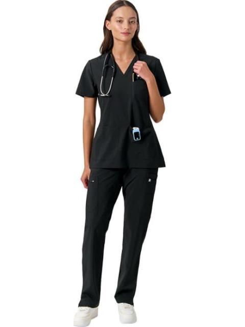 PANTALON PIJAMA QUIRURGICA DAMA NEGRO DR. SCHATZ - Imagen 3