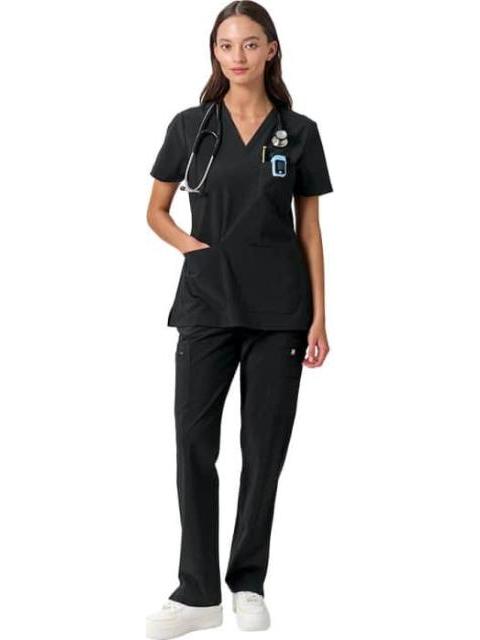 PANTALON PIJAMA QUIRURGICA DAMA NEGRO DR. SCHATZ - Imagen 6