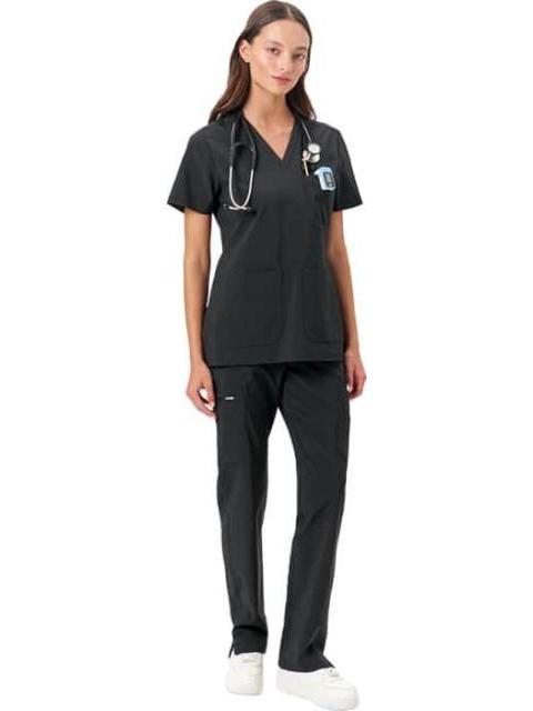 PANTALON PIJAMA QUIRURGICA DAMA NEGRO DR. SCHATZ - Imagen 6