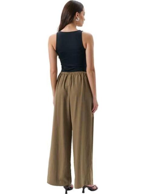 PANTALON RECTO CAMEL HOLLY LAND - Imagen 2