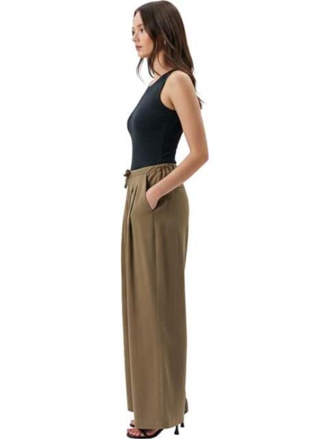 PANTALON RECTO CAMEL HOLLY LAND - Imagen 4