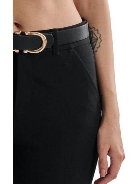 PANTALON STRETCH NEGRO HOLLY LAND - Imagen 4