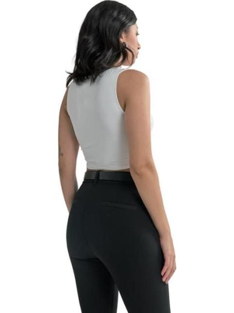 PANTALON STRETCH NEGRO HOLLY LAND - Imagen 5