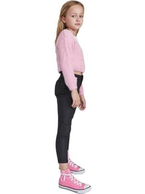 PANTALON EFECTO PIEL NEGRO HOLLY LAND KIDS - Imagen 3