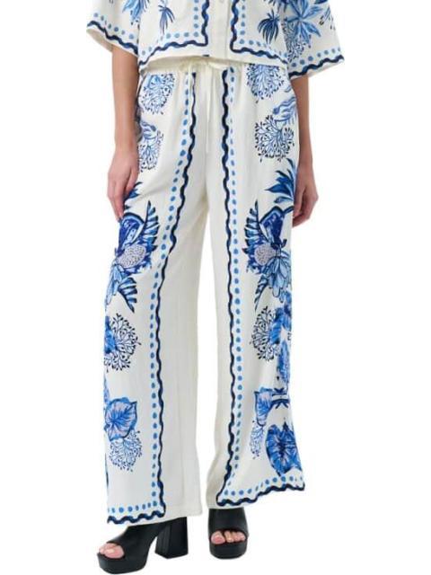 PANTALON VISCOSA BEIGE/HUESO HOLLY LAND - Imagen 3