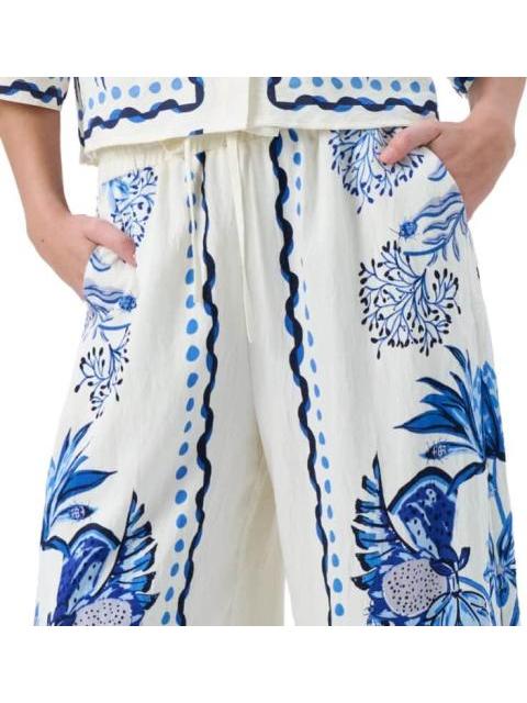 PANTALON VISCOSA BEIGE/HUESO HOLLY LAND - Imagen 5