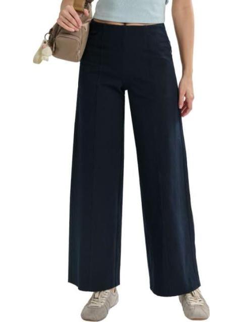PANTALON WIDE LEG AZUL MARINO HOLLY LAND - Imagen 5