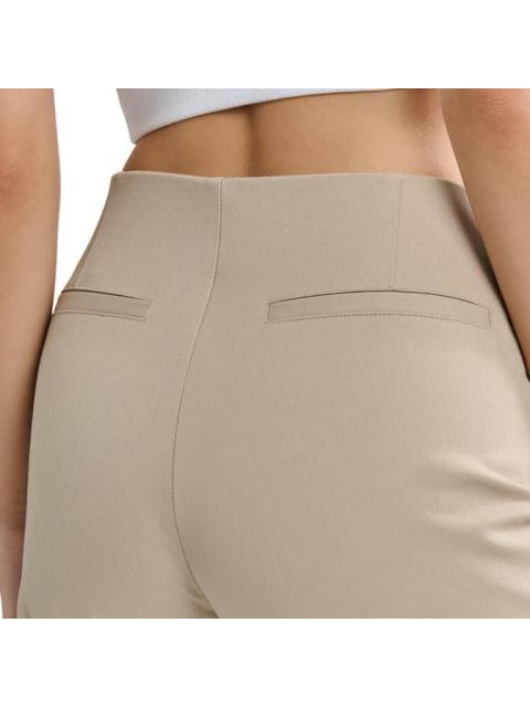 PANTALON WIDE LEG BEIGE HOLLY LAND - Imagen 5