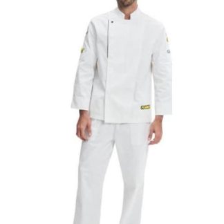 PANTALONROPA DE CHEF CABALLERO BLANCO VITTORIO II