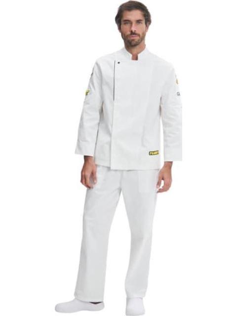 PANTALONROPA DE CHEF CABALLERO BLANCO VITTORIO II