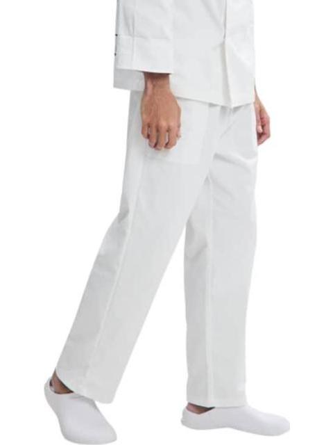 PANTALONROPA DE CHEF CABALLERO BLANCO VITTORIO II - Imagen 4