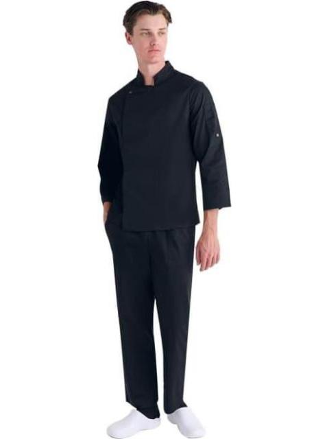 PANTALONROPA DE CHEF CABALLERO NEGRO VITTORIO II - Imagen 3