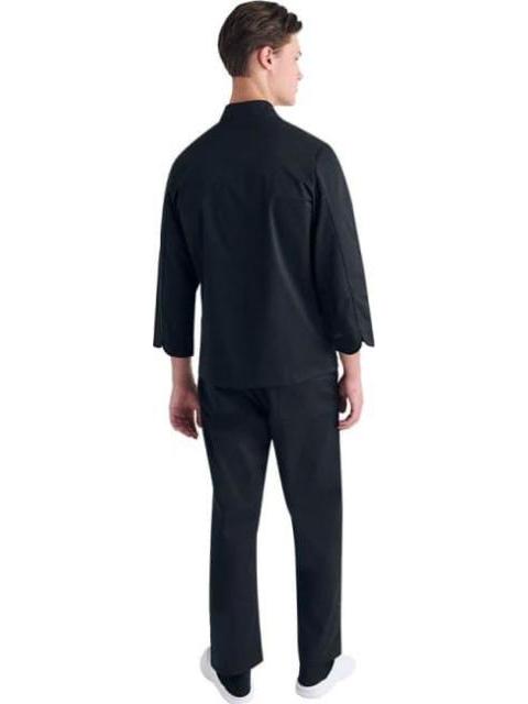 PANTALONROPA DE CHEF CABALLERO NEGRO VITTORIO II - Imagen 4