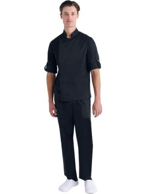PANTALONROPA DE CHEF CABALLERO NEGRO VITTORIO II - Imagen 5