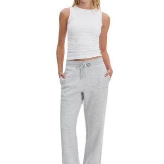 PANTS RECTO PANTS RECTO A LA CINTURA GRIS LOVE TO LOUNGE