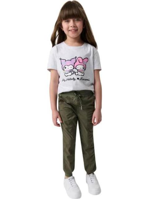 PANTS SKINNY VERDE OLIVO HOLLY LAND KIDS - Imagen 3