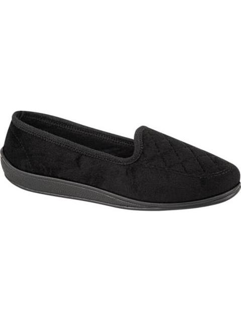 PANTUFLA CERRADO NEGRO SHOSH CONFORT - Imagen 2
