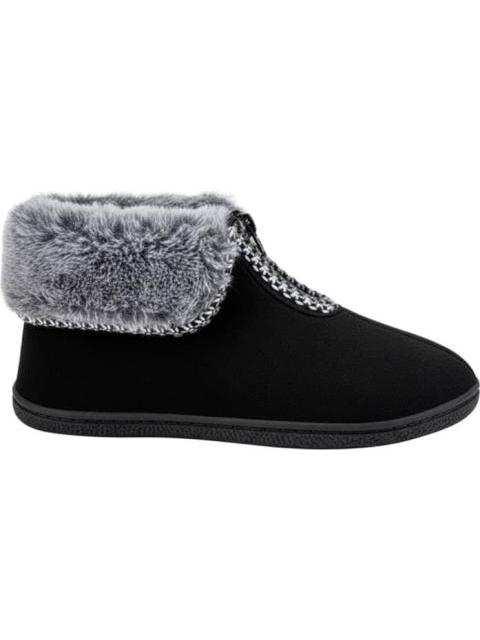 PANTUFLA CIERRE NEGRO SHOSH CONFORT