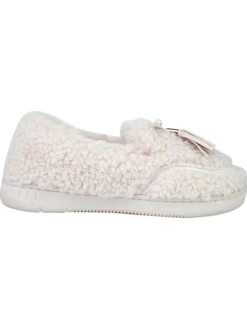 PANTUFLA CON BORREGA BEIGE SHOSH CONFORT