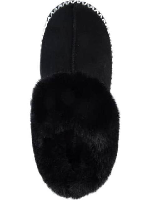PANTUFLA PELUCHE NEGRO LOVE TO LOUNGE - Imagen 3