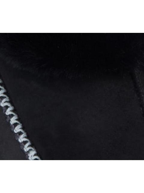 PANTUFLA PELUCHE NEGRO LOVE TO LOUNGE - Imagen 6