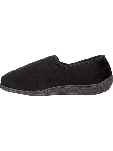 PANTUFLA CON VELCRO NEGRO SHOSH CONFORT - Imagen 5