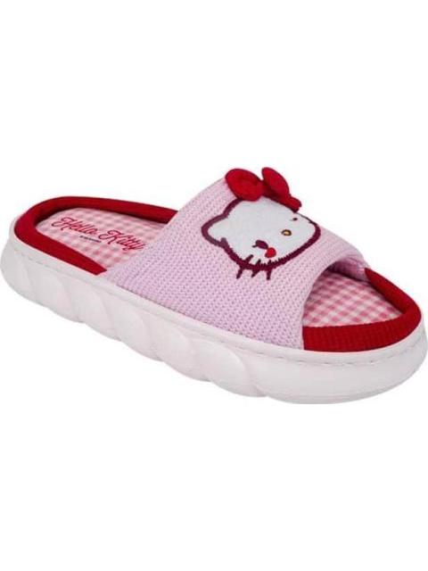PANTUFLA HELLO KITTY SANRIO HK TEJIDA CONFORT ROSA HELLO KITTY - Imagen 2