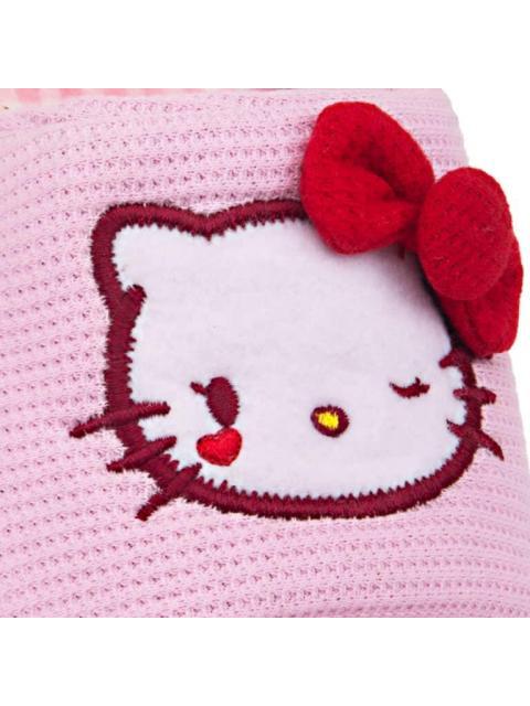 PANTUFLA HELLO KITTY SANRIO HK TEJIDA CONFORT ROSA HELLO KITTY - Imagen 6