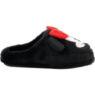 PANTUFLA MINNIE NEGRO MINNIE MOUSE