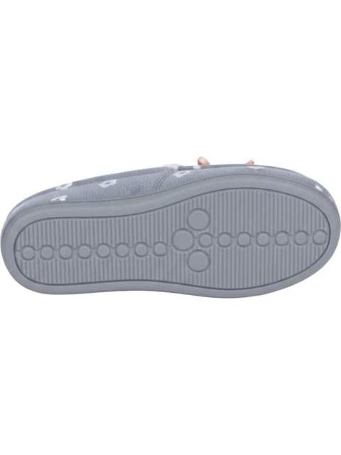 PANTUFLA PELUCHE GRIS SHOSH CONFORT - Imagen 4