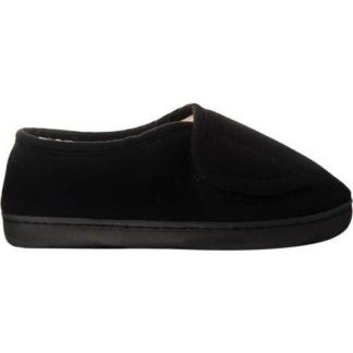PANTUFLA VELCRO NEGRO SHOSH CONFORT