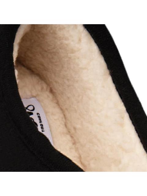 PANTUFLA VELCRO NEGRO SHOSH CONFORT - Imagen 6