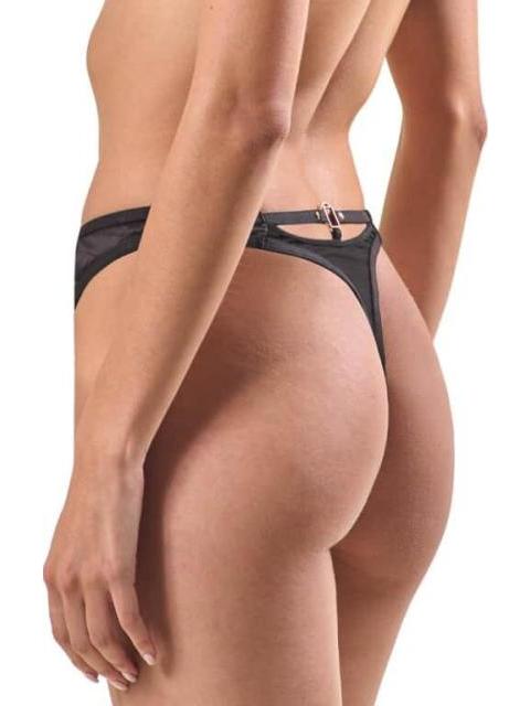 PANTY CON APLICACIONES METALICAS NEGRO LOVE TO LOUNGE - Imagen 3