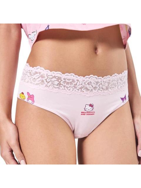 PANTY HELLO KITTY AND FRIENDS ROSA HELLO KITTY AND FRIENDS