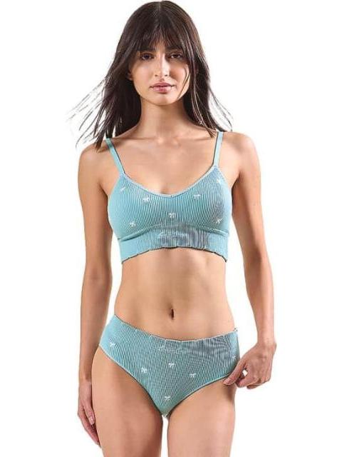 PANTY SET DE 2 PIEZAS BIKINI BLANCO LOVE TO LOUNGE - Imagen 2