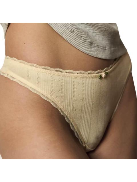 PANTY SET DE 2 PIEZAS BRAZILAIN AMARILLO LOVE TO LOUNGE - Imagen 3