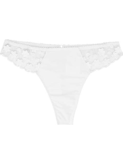 PANTY SET DE 2 PIEZAS BRAZILIAN BLANCO LOVE TO LOUNGE - Imagen 3