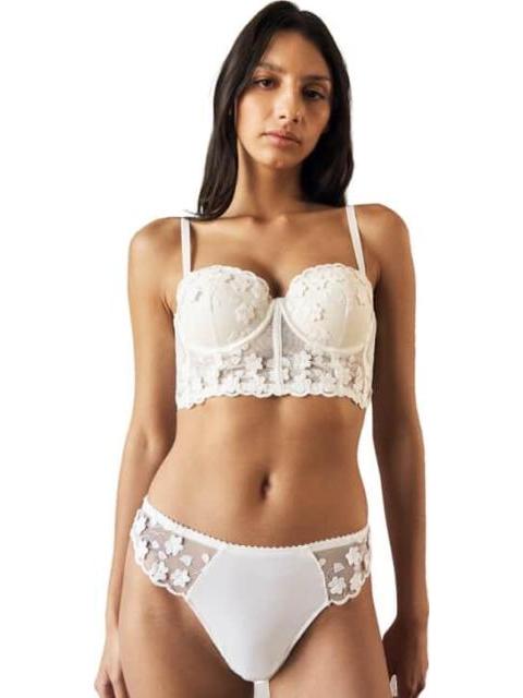 PANTY SET DE 2 PIEZAS BRAZILIAN BLANCO LOVE TO LOUNGE - Imagen 4