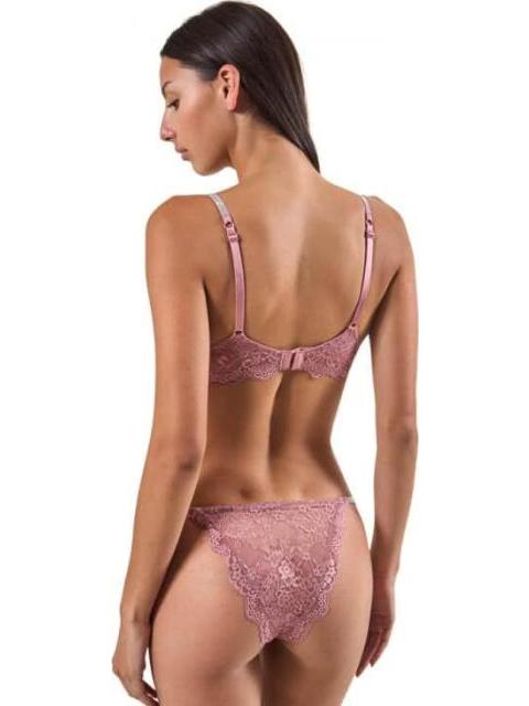 PANTY SET DE 2 PIEZAS BRAZILIAN ROSA LOVE TO LOUNGE - Imagen 2