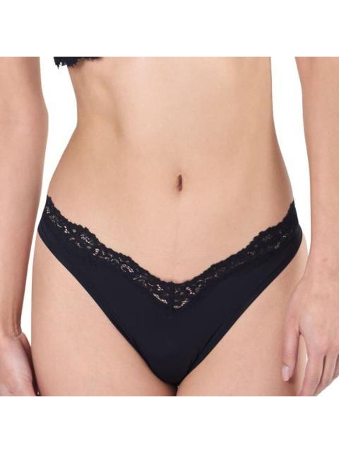 PANTY SET DE 3 BRAZILIANS BLANCO/NEGRO LOVE TO LOUNGE - Imagen 4