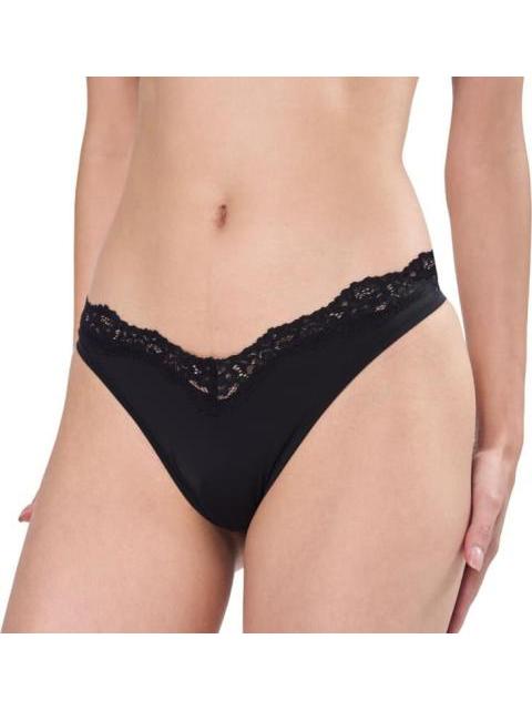 PANTY SET DE 3 BRAZILIANS BLANCO/NEGRO LOVE TO LOUNGE - Imagen 5