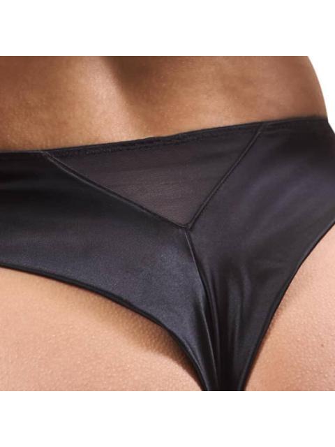 PANTY TIPO BIKINI NEGRO LOVE TO LOUNGE - Imagen 4