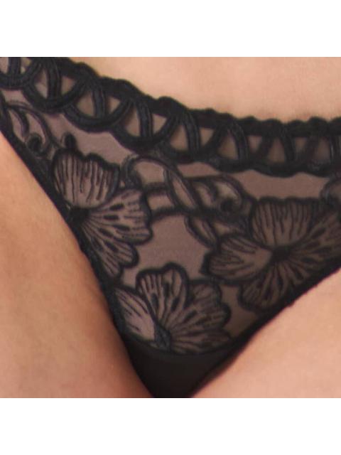 PANTY TIPO BIKINI NEGRO LOVE TO LOUNGE - Imagen 5