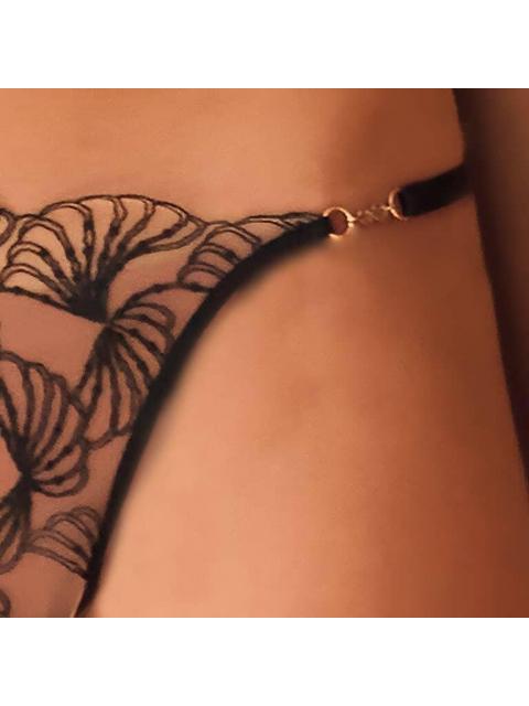 PANTY TIPO BRAZIILIAN NEGRO LOVE TO LOUNGE - Imagen 5