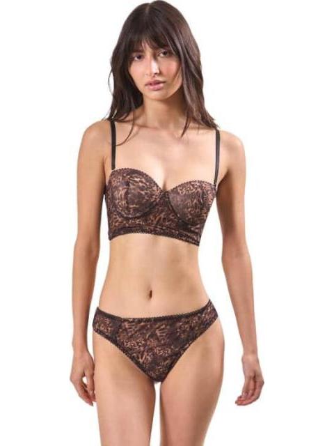 PANTY TIPO BRAZILIAN ANIMAL PRINT LOVE TO LOUNGE