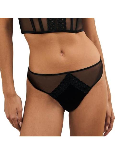 PANTY TIPO HIPSTER NEGRO LOVE TO LOUNGE - Imagen 3