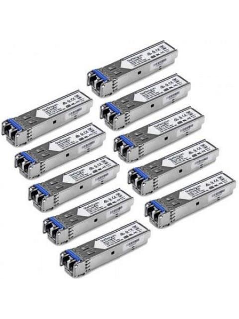 STARTECH MODULOS TRANSCEPTORES SFPS GIGABIT DE FIBRA PARA CISCO GLC-LH-SMD MINI GBIC LC MULTI-MONOMODO 10KM-550M - PAQUETE DE 10 PIEZAS - Imagen 5