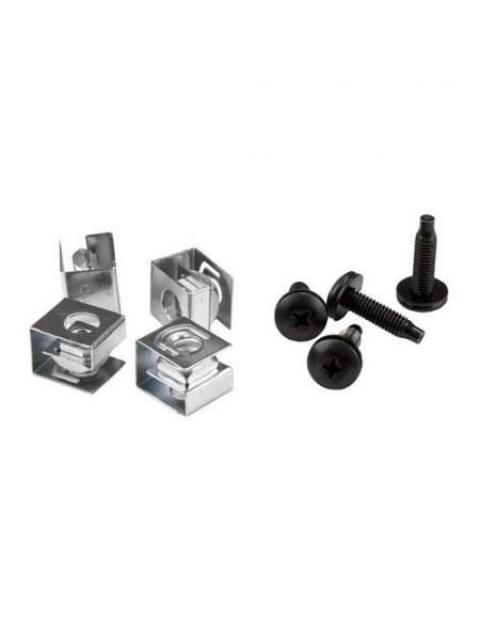 STARTECH PAQUETE DE 50 TORNILLOS 10-32 Y TUERCAS CLIP PARA GABINETE RACK DE SERVIDORES